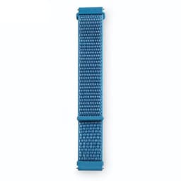 Bracelet de remplacement en Nylon 22mm Universal en couleur bleu