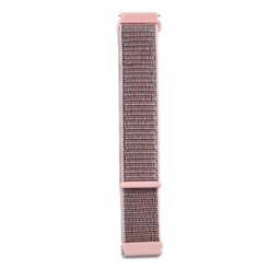 Bracelet de remplacement en Nylon 22mm Universal en couleur rose