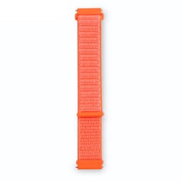 Bracelet de remplacement en Nylon 22mm Universal en couleur orange