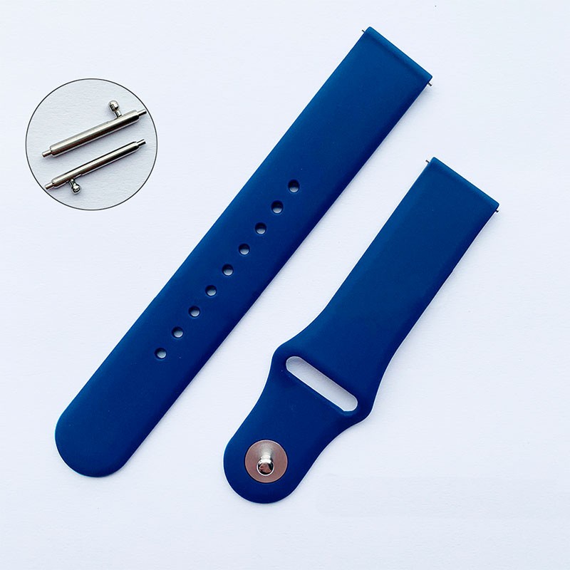 Pulseira de substituição Elegance Silicone 20mm Universal - Item7