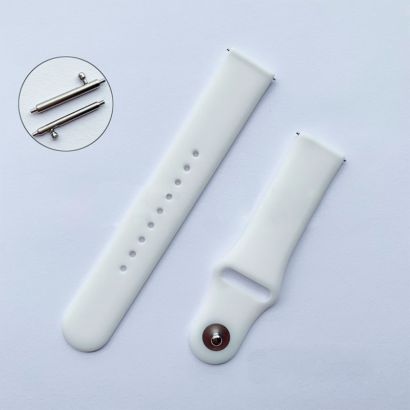 Pulseira de substituição Elegance Silicone 20mm Universal - Item13