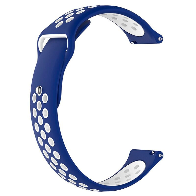 Bracelet Universel Sport Silicone 20mm pour Smartwatch Xiaomi/Amazfit/Samsung/Huawei/Realme/Ticwatch - Ítem14
