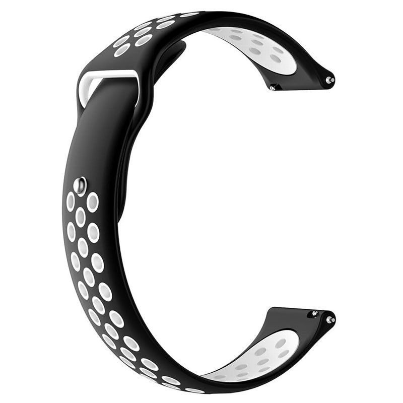 Bracelet Universel Sport Silicone 20mm pour Smartwatch Xiaomi/Amazfit/Samsung/Huawei/Realme/Ticwatch - Ítem7