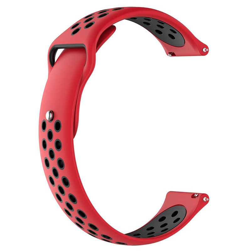 Bracelet Universel Sport Silicone 20mm pour Smartwatch Xiaomi/Amazfit/Samsung/Huawei/Realme/Ticwatch - Ítem12