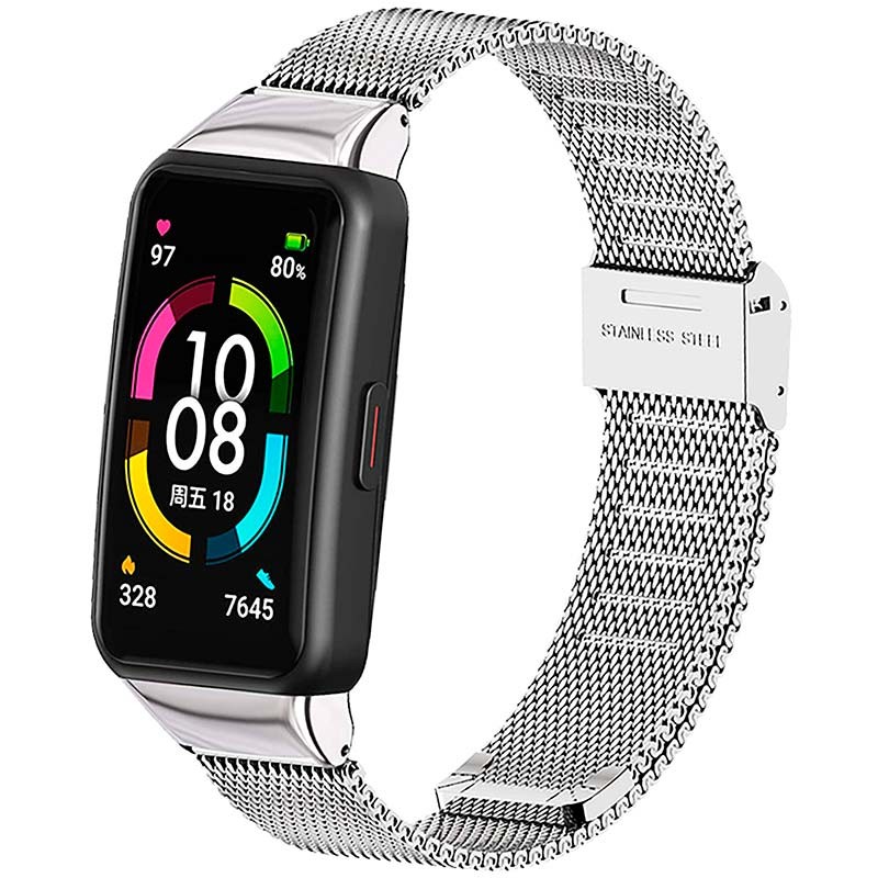 Huawei Band 6 / Honor Band 6 Milanese Wrist Strap Clip