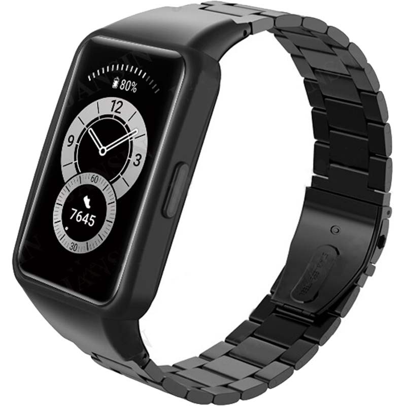 Correa milanesa Huawei Band 8 (negro) 