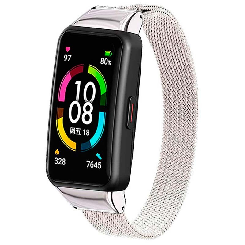 Recambio correa Huawei Band 6 / Honor Band 6 Milanesa Imán - Ítem1