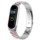 Pulseira de substituição com design de elos de metal Dual Color para Xiaomi Mi Band 4 - Item2