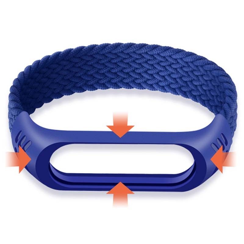 Bracelet TPU Uni Color de remplacement pour Xiaomi Mi Band 5, Mi Band 6 et Amazfit Band 5 (Taille L) - Ítem7