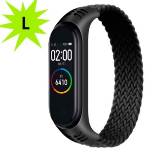 Pulseira TPU Uni Color de substituição para Xiaomi Mi Band 5, Mi Band 6 e Amazfit Band 5 (tamanho L) 