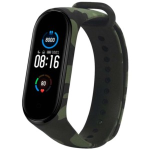 Pulseira de substituição Xiaomi Mi Band 5 Camuflagem