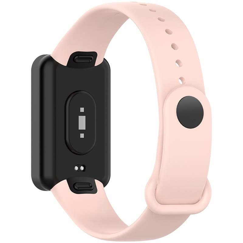 vue arrière du Bracelet de remplacement Xiaomi Redmi Band Pro Silicone Rose