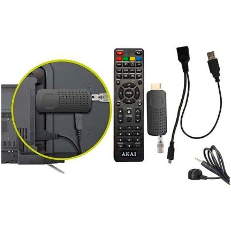 Receptor Tdt Hd Akai Dvb-t2 H.265 Hevchd MGS0000020321