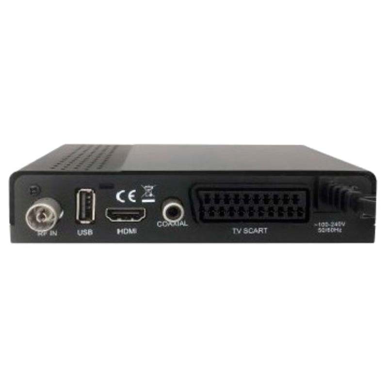 Receptor TDT HD AKAI ZAP26510K_L, TDT T2, HDMI, Euroconector, H.265, USB, Internet - TDT - Satélite