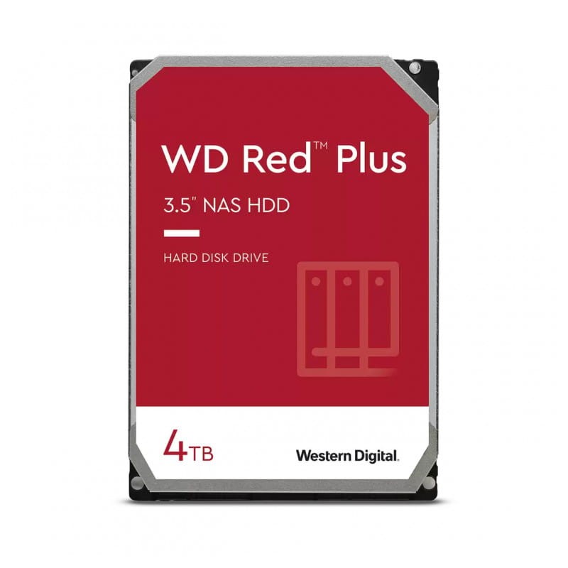 Western Digital Red Plus WD40EFPX disco rígido interno 3.5 4 TB Serial ATA III - Item