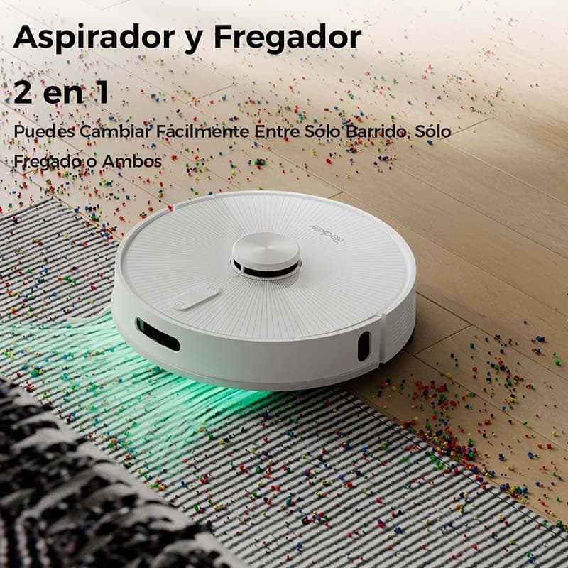 RedKey R10 Blanc - aspirateur et serpillière 2 en 1