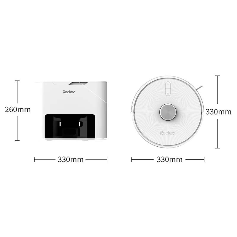 RedKey R10 - Aspirador Robô 2 em 1 + Base autoesvaziante - Item8