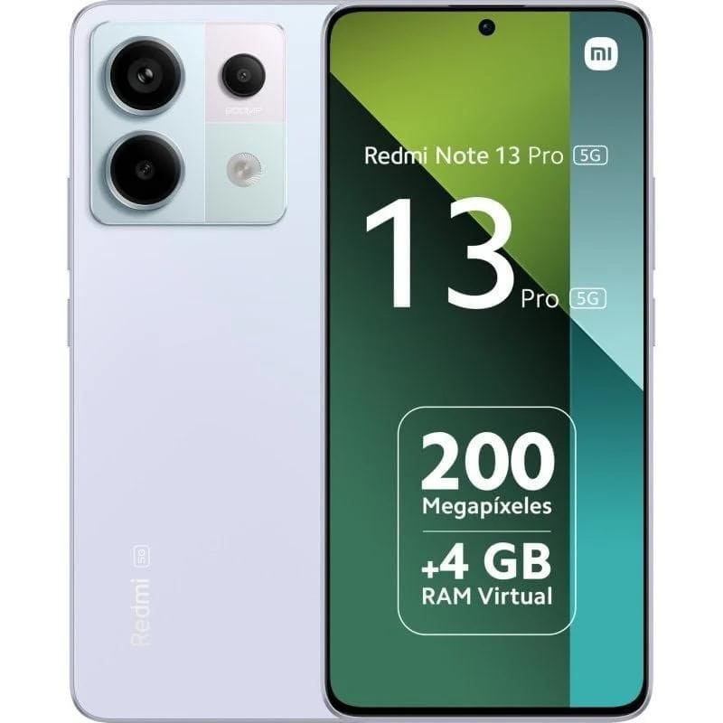 Teléfono móvil Xiaomi Redmi Note 13 Pro 5G 8GB/128GB Lila - Ítem