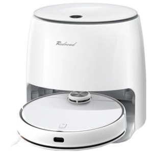 Redroad Vacuum Mop G10 Blanco - Aspirador Robot con Base de Autovaciado