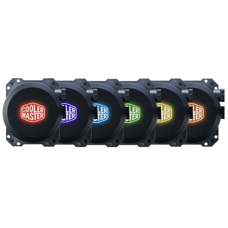 Watercooler CoolerMaster MasterLiquid ML120L RGB - Retroiluminação RGB - Item6