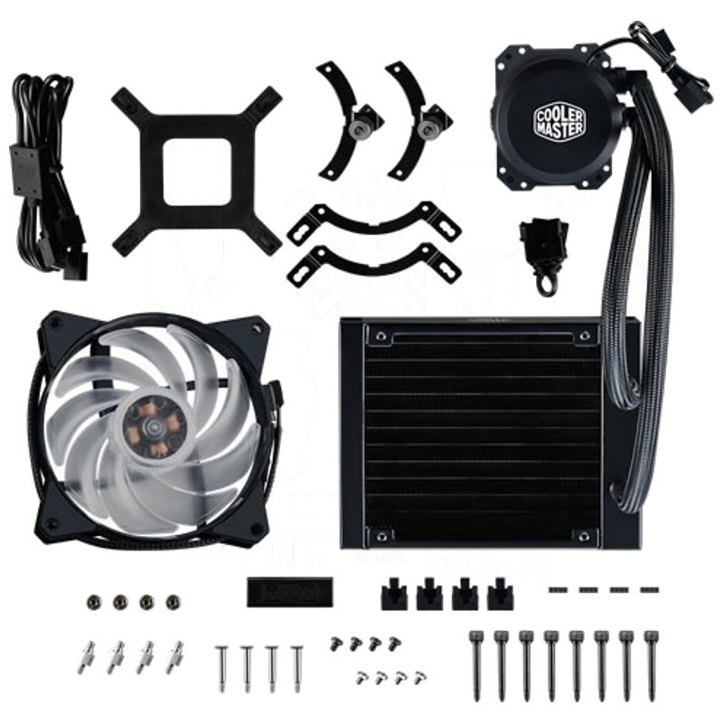 Watercooler CoolerMaster MasterLiquid ML120L RGB - Retroiluminação RGB - Item8