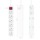 Nanocable 6-socket power strip with switch 1.4m White - Item4