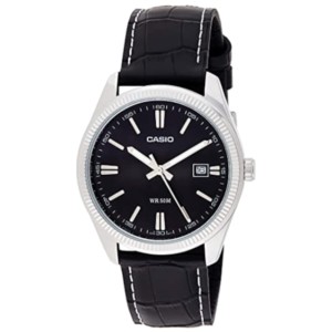 Casio MTP-1302PL-1AVEF Collection Men Relógio Analógico Preto