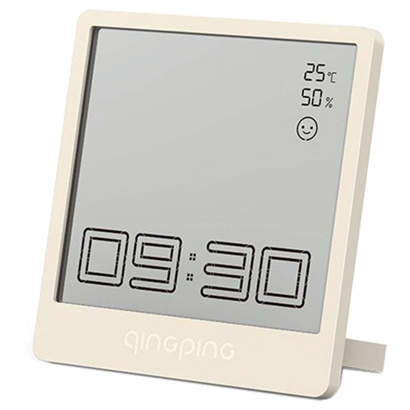 Relógio Despertador Xiaomi Qingping Bluetooth Clock Bege - Item