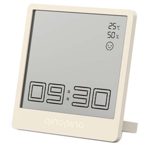 Relógio Despertador Xiaomi Qingping Bluetooth Clock Bege