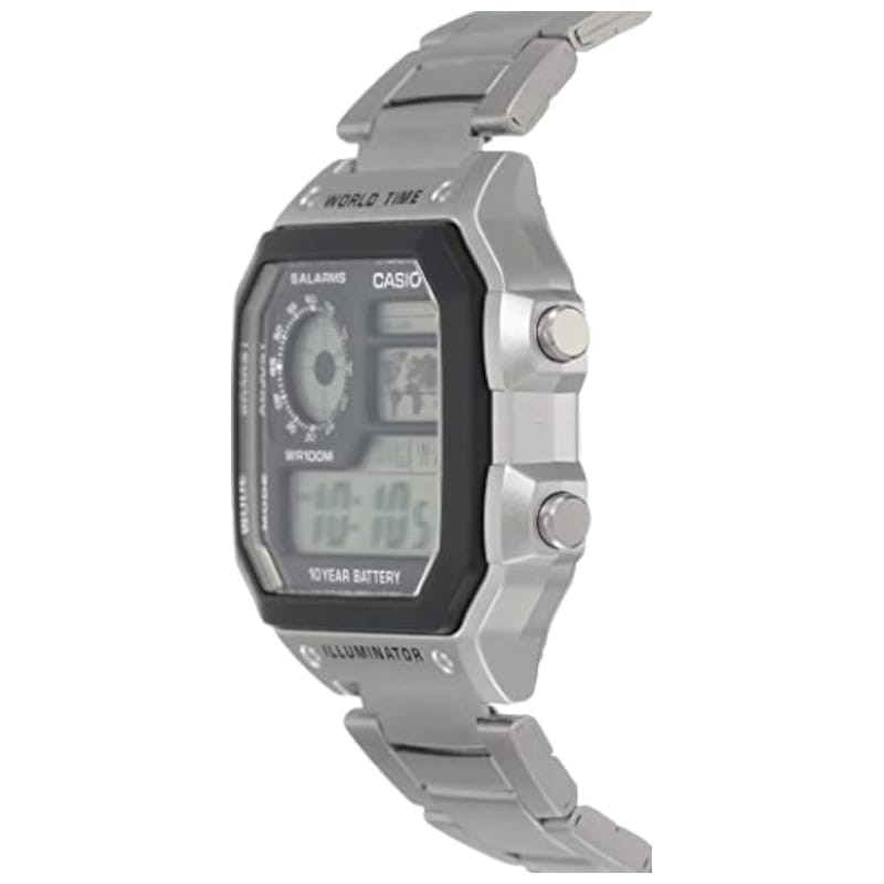 Casio AE-1200WHD-1AVEF Collection Men Relógio Digital Prateado - Item1