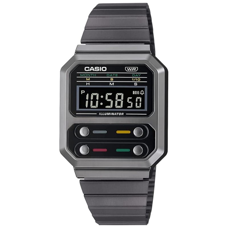 Casio A100WEGG-1AEF Vintage Iconic Reloj Digital Gris y Negro - Ítem