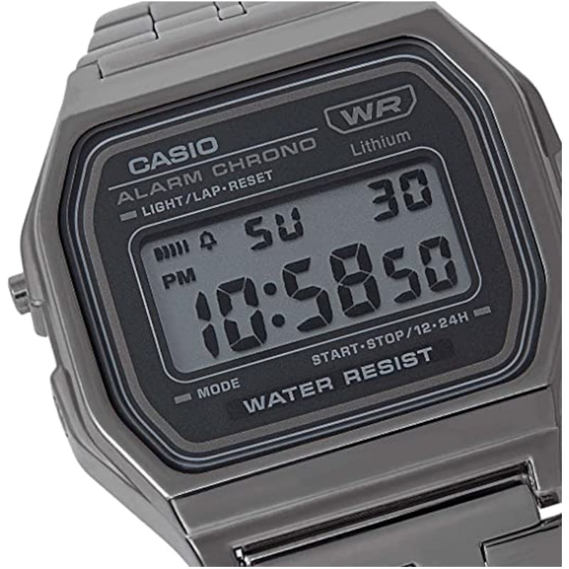 Casio A158WETB-1AEF Vintage Iconic Reloj Digital Gris - Ítem1