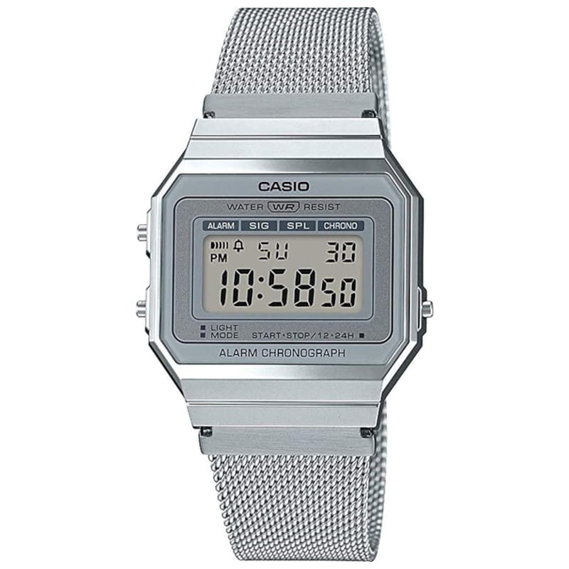 Casio A700WEM-7AEF Vintage Iconic Reloj Digital Plata - Ítem