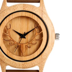Moose Wooden Clock - Item2