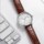 Xiaomi TwentySeventeen Mecânica Relógio Sapphire Surface Automatic Branco/Castanho Couro Relógio Mecânico Xiaomi TwentySeventeen Sapphire Surface Automatic Branco / Pulseira Couro Castanho - Item3