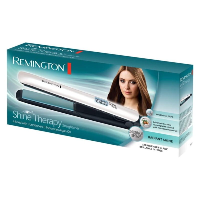 Alisador de cabelo Remington Shine Therapy Branco - Item3