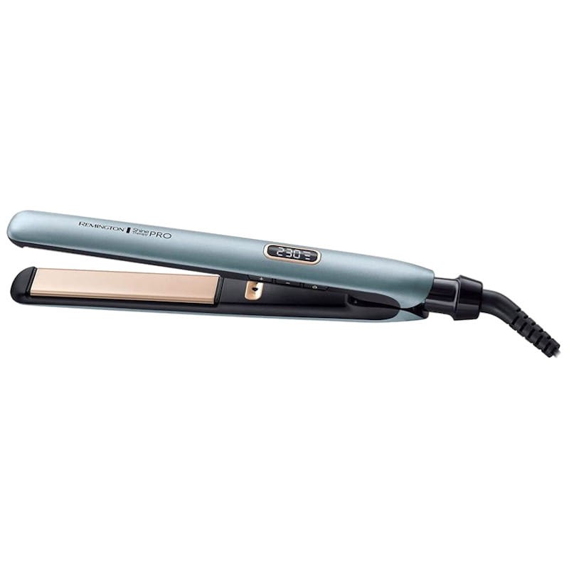 Alisador Remington Shine Therapy Pro Preto/Azul - Item