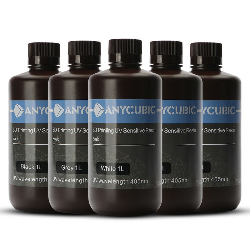 Resina Anycubic 450nm Multicolor SLA 500ml