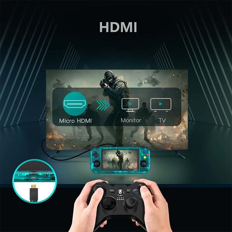Retroid Pocket3+ 4Go/128Go/4.7'' Noir - Console portable - Ítem5