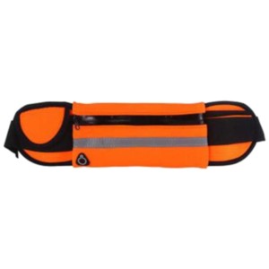 Riñonera Running Hidratación Universal Naranja