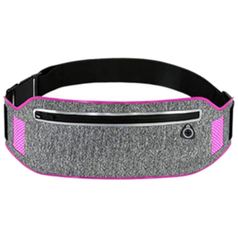 Sac banane Running Universal Lycra Gris / Rose