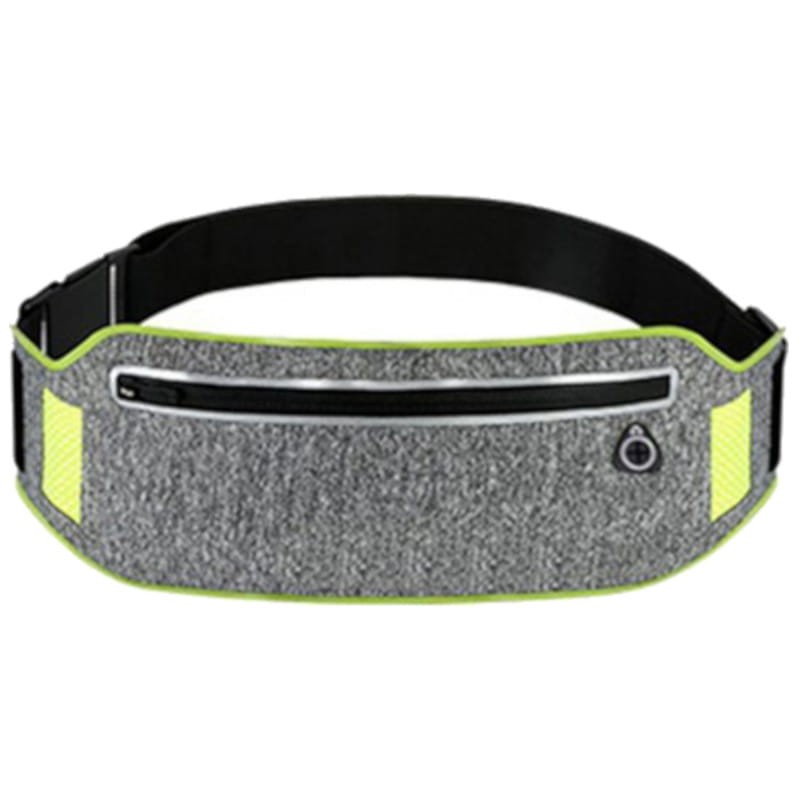 Cinto Running Universal Licra Cinzento/Verde - Item