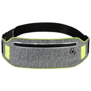 Cinto Running Universal Licra Cinzento/Verde