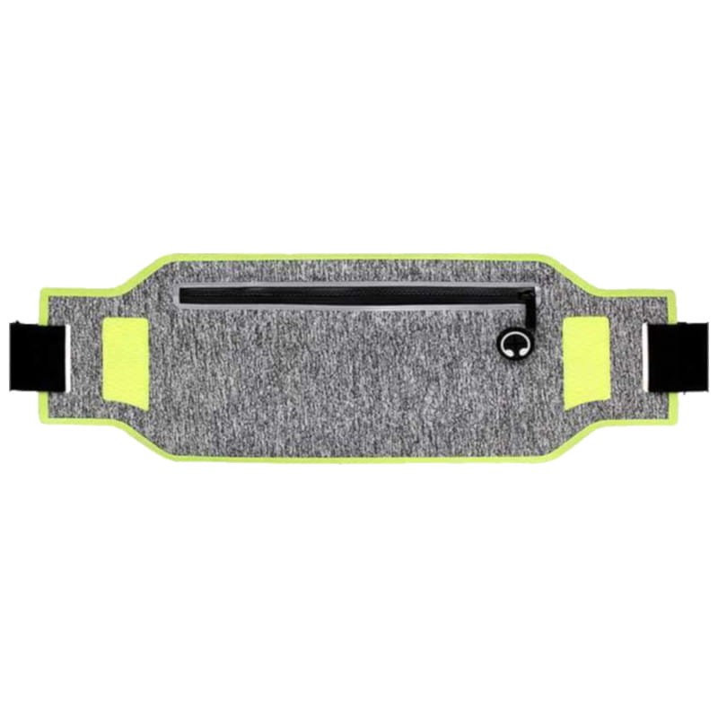 Cinto Running Universal Licra Cinzento/Verde - Item1