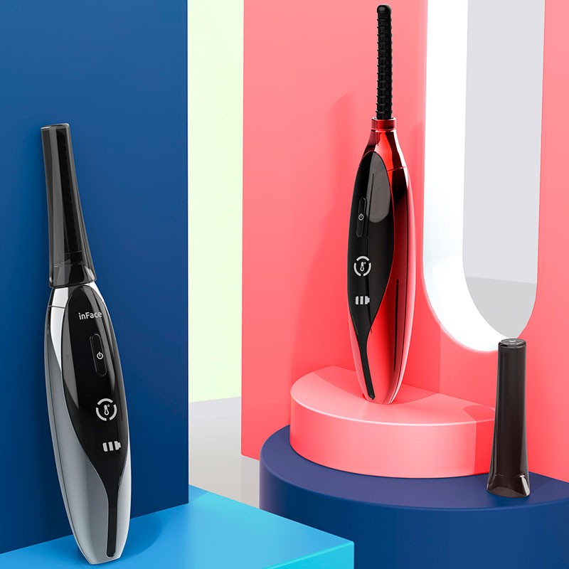 Rizador de Pestañas Xiaomi InFace Eyelash Rojo - Ítem5