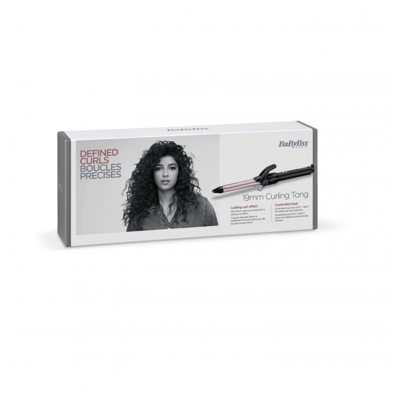 BaByliss C319E Preto Rosa - Alisador de Cabelo - Item2