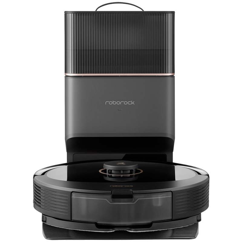 Roborock Q8 Max Plus Preto + Base autoesvaziante - Aspirador Robô - Item1