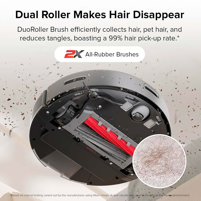 Roborock Q5 Max Plus Noir + Base auto-vidante - Aspirateur Robot - Ítem2