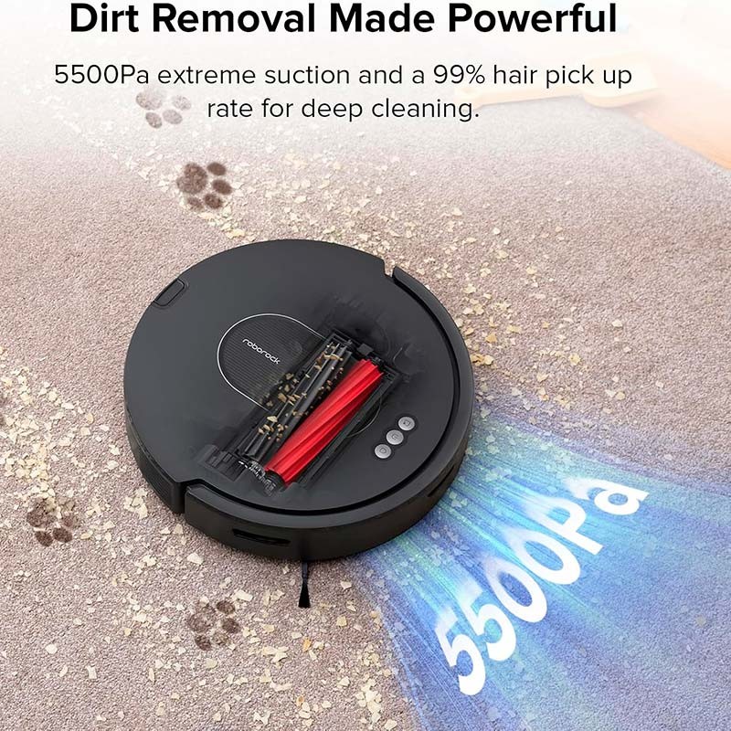 Roborock Q5 Max Plus Noir + Base auto-vidante - Aspirateur Robot - Ítem3