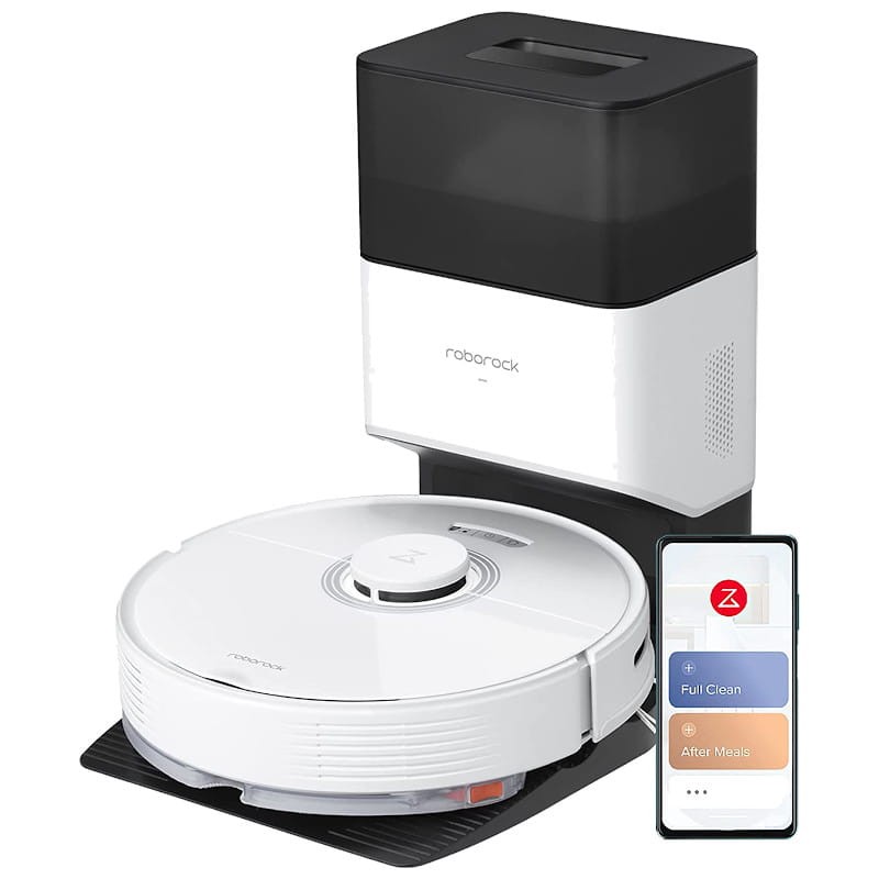 Roborock Q7 Max Plus Blanc + Base auto-vidante - Aspirateur robot - Class B Refurbished - Ítem